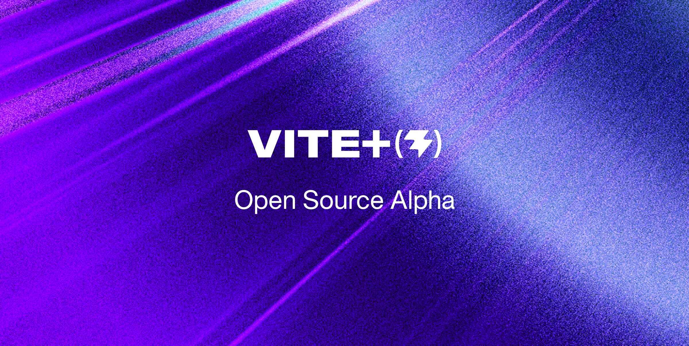 Vite+ Alpha 발표