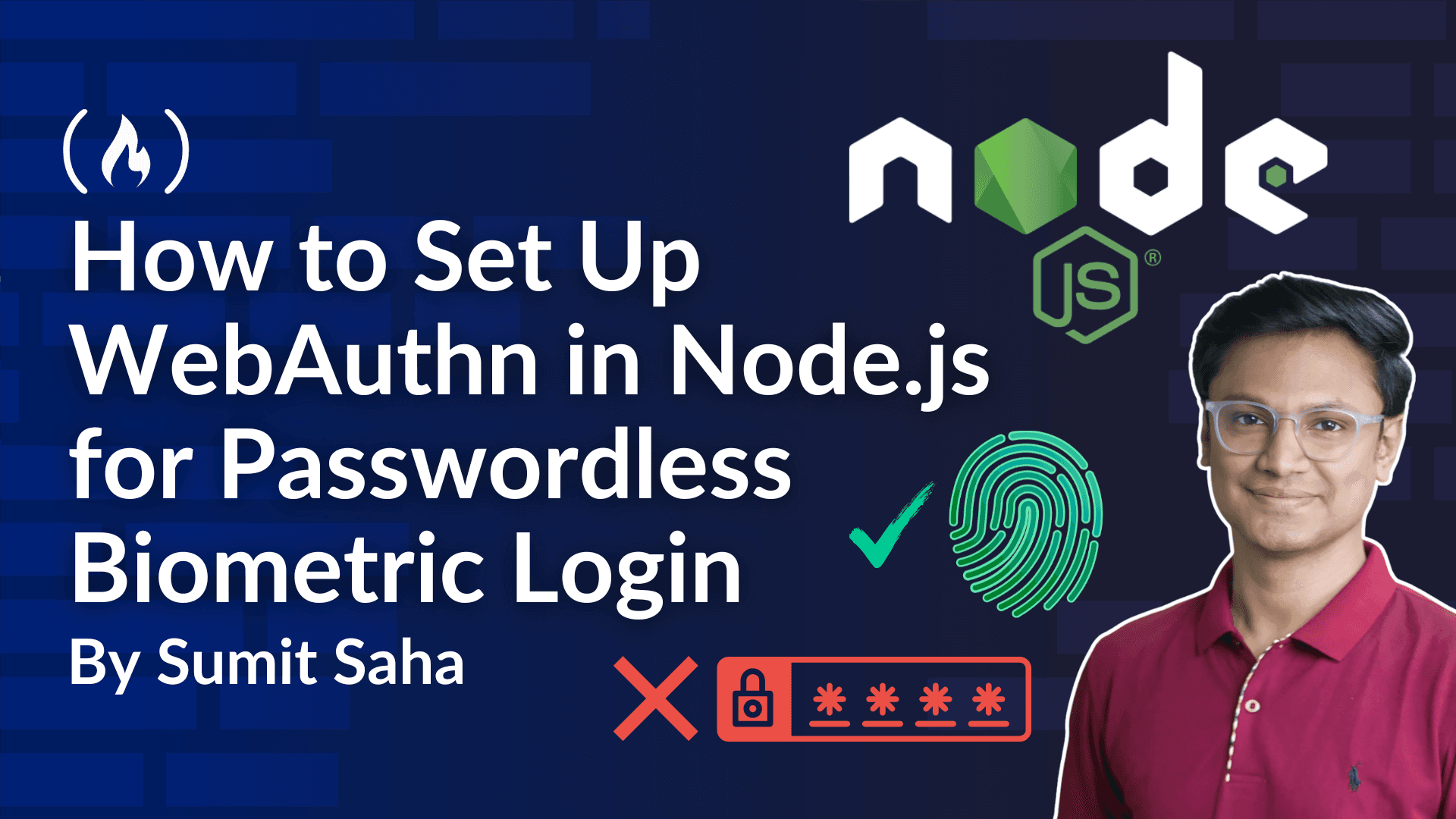 パスワードレス生体認証Login向けNode.js WebAuthn設定方法