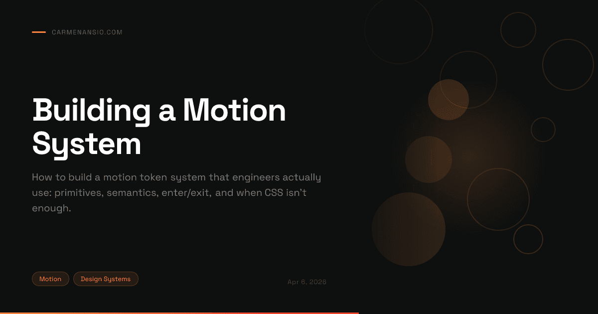 Motion TokenでMotion Systemを構築する