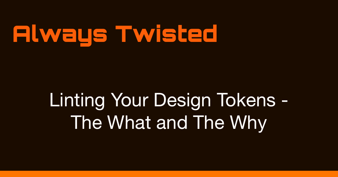 Design Token Linting: 무엇을, 왜 하는가
