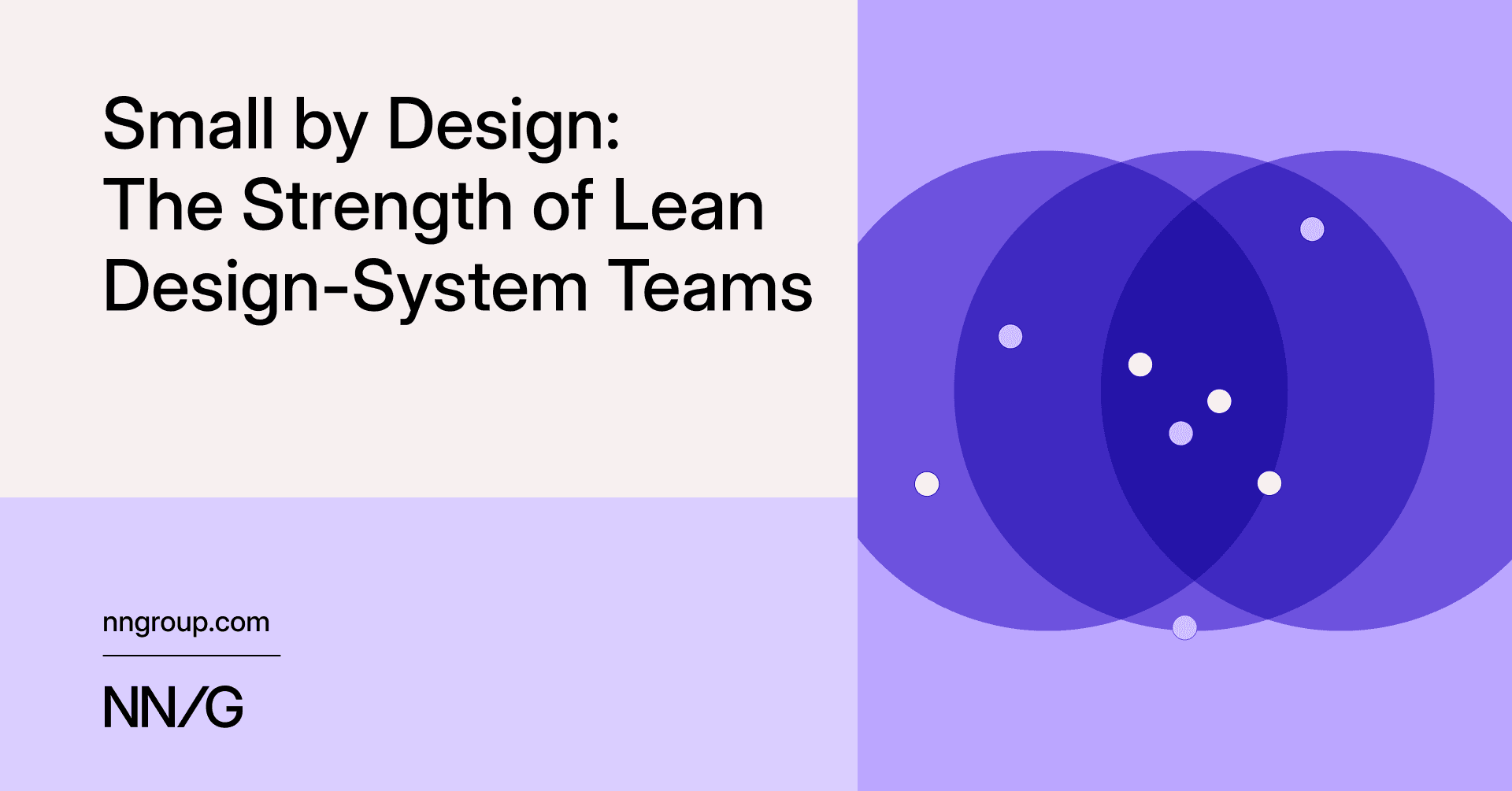 의도적으로 작게: Lean Design System 팀의 강점