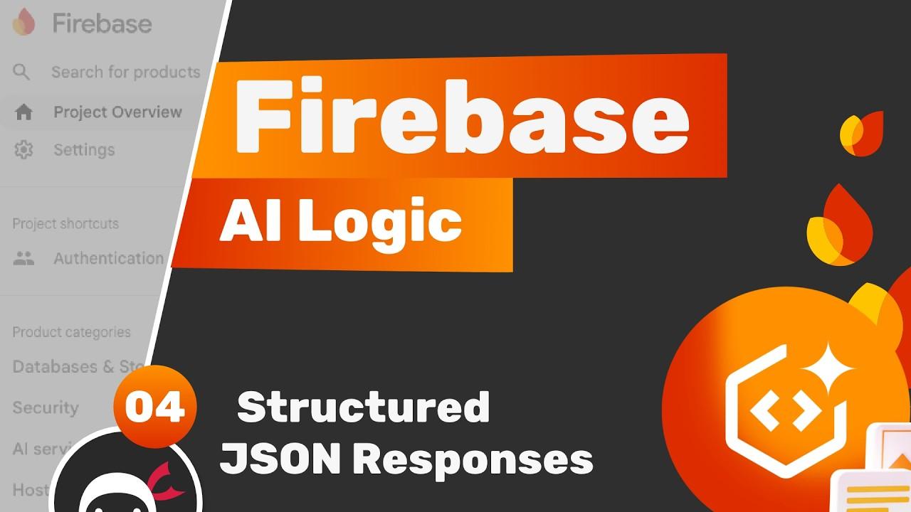 Firebase AI Logic 튜토리얼 #4 - 구조화된 JSON 응답